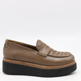 CHAUSSURES À PLATEFORMES EN CUIR
