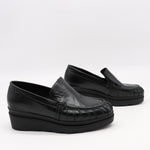 CHAUSSURES COMPENSÉES EN CUIR