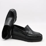CHAUSSURES COMPENSÉES EN CUIR