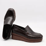 CHAUSSURES COMPENSÉES EN CUIR