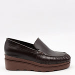 CHAUSSURES COMPENSÉES EN CUIR