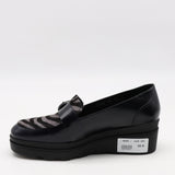 CHAUSSURES COMPENSÉES À BOUCLE EN CUIR