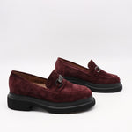 MOCASSINS EN DAIM CUIR