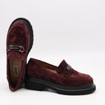 MOCASSINS EN DAIM CUIR
