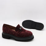 MOCASSINS EN DAIM CUIR