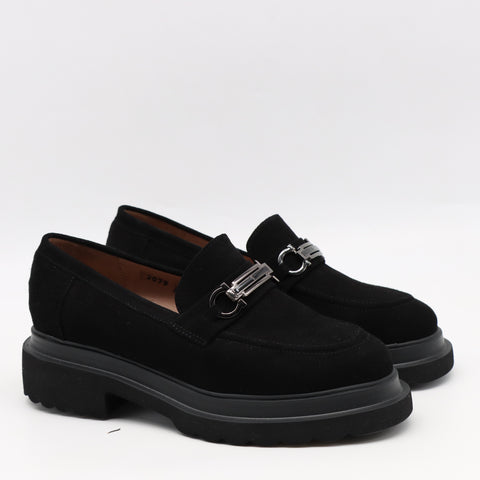 MOCASSINS EN DAIM CUIR