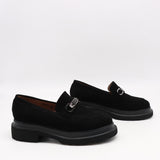 MOCASSINS EN DAIM CUIR