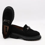 MOCASSINS EN DAIM CUIR