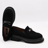 MOCASSINS EN DAIM CUIR