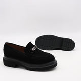 MOCASSINS EN DAIM CUIR