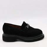 MOCASSINS EN DAIM CUIR