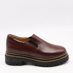 CHAUSSURES EN CUIR À SEMELLE CRANTÉE