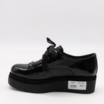 DERBIES À PLATEFORMES EN CUIR VERNIS