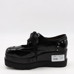 DERBIES COMPENSÉES EN CUIR VERNIS