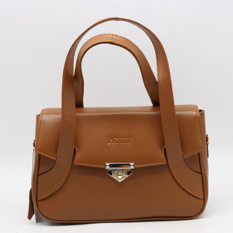 SAC À RABAT EN CUIR