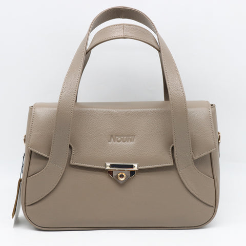 SAC À RABAT EN CUIR