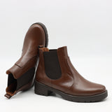 CHELSEA BOOTS EN CUIR