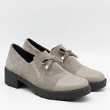 CHAUSSURES À TALONS EN DAIM CUIR