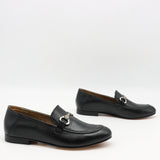 CHAUSSURES PLATES BI-MATIÈRE EN CUIR