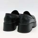 MOCASSINS À PLATEFORMES EN CUIR