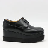 DERBIES COMPENSÉES EN CUIR