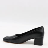 ESCARPINS EN CUIR À BOUT CARRÉE