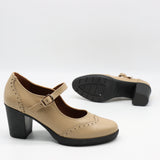 ESCARPINS À BRIDES EN CUIR