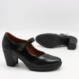 ESCARPINS À BRIDES EN CUIR