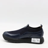 BASKETS EN STRETCH ET CUIR