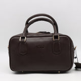 SAC À MAIN RECTANGULAIRE EN CUIR