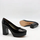 ESCARPINS EN CUIR VERNIS