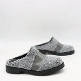 SABOT EN CUIR & MOUMOUTE