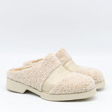 SABOT EN CUIR & MOUMOUTE