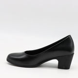 ESCARPINS MI-TALONS EN CUIR