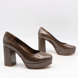 ESCARPINS EN CUIR VERNIS