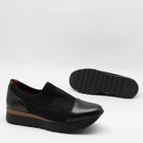 BASKETS STRETCH & CUIR