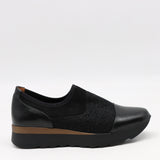 BASKETS STRETCH & CUIR