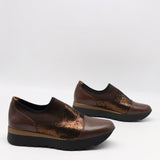 BASKETS STRETCH & CUIR