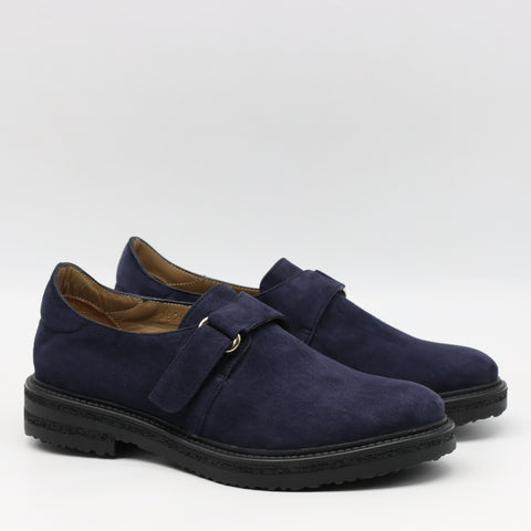 CHAUSSURES EN DAIM CUIR À SCRATCH