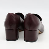 ESCARPINS EN CUIR À BOUT CARRÉE