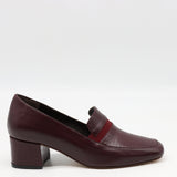 ESCARPINS EN CUIR À BOUT CARRÉE