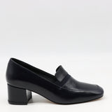 ESCARPINS EN CUIR À BOUT CARRÉE