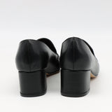 ESCARPINS EN CUIR À BOUT CARRÉ