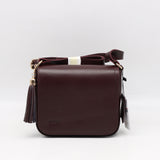 MINI SACS CARRÉE À RABAT EN CUIR