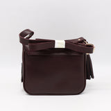 MINI SACS CARRÉE À RABAT EN CUIR