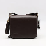 MINI SACS CARRÉE À RABAT EN CUIR