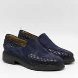 CHAUSSURES BI-MATIÈRE EN CUIR