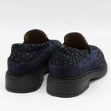 CHAUSSURES BI-MATIÈRE EN CUIR