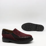 CHAUSSURES BI-MATIÈRE EN CUIR