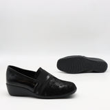 MOCASSINS COMPENSÉES EN CUIR